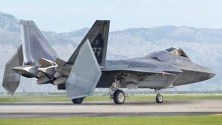 F22 Raptor The Worlds Most Advanced Fighter Jet in Action [upl. by Eastlake]