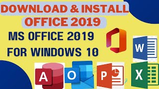 StepbyStep Guide How to Download and Install Microsoft Office 2019 for Windows 10 [upl. by Owena654]