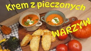 Krem z pieczonych warzyw [upl. by Juback]