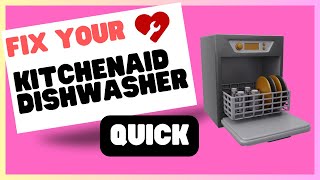 KitchenAid Dishwasher Wont Start Troubleshooting Guide [upl. by Eldnik]