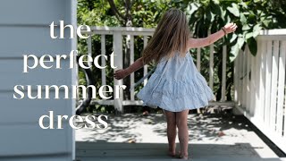 FREE SEWING PATTERN A Twirly Dress for Girls [upl. by Croix]