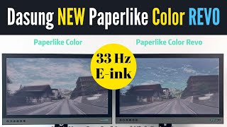 Dasung releases NEW Paperlike Color REVO  September 2024 [upl. by Paquito]