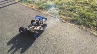 Slow Runs With VRX Nitro RC Buggy 18 Scale [upl. by Pazia]