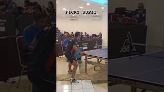 FICKY SUPIT fickysupit pingpong tenismeja youharmonitabletennis1310 [upl. by Skyla]