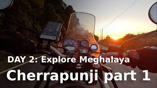 Cherrapunji  Part 1 Meghalaya bike trip day 2 [upl. by Kirsti]