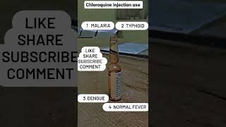 Chloroquine injection use in comment [upl. by Eliot198]