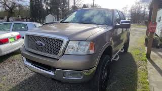 2004 Ford F150 Crew 4x4 Lariat Loaded Available Right Now [upl. by Anwat]