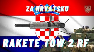 CRO OPS 92  Analiza  Hrvatska nabavlja protuoklopne rakete TOW 2 RF missiles for Croatian Army [upl. by Bear71]