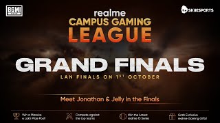 Realme Campus Gaming LeagueBGMI  Grand Finals [upl. by Anita883]