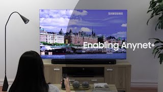 Enabling Anynet on your Samsung TV [upl. by Wessling]