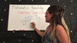 Simplifying Square Roots ASVAB [upl. by Sarene647]