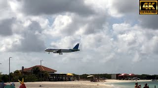 Planespotting in Aruba 4K [upl. by Tilagram521]