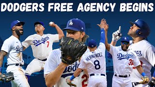 Dodgers free agents Clayton Kershaw JD Martinez Julio Urías amp more [upl. by Suk]