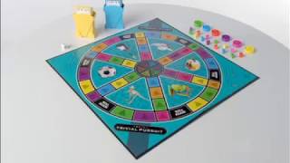 Trivial Pursuit Family Edition  Board Game  Ages 8 [upl. by Desma]