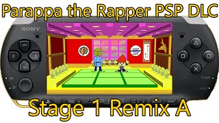 Parappa the Rapper PSP  Stage 1 Remix A 1080p [upl. by Regina776]