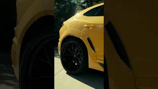 Bumblebee SUV Widebody URUS x Straight Pipe urus novitec widebody [upl. by Lemmor]