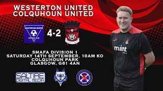 HIGHLIGHTS Westerton United 42 Colquhoun United  SMAFA Division 1  140924 [upl. by Dibbell]