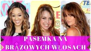 Pasemka na brązowych włosach [upl. by Karlie]