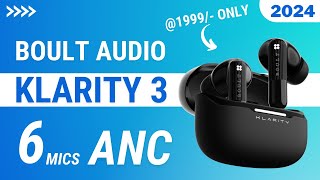 Boult Klarity 3 Earbuds Review ⚡ Best TWS Earbuds Under 2000 🔥 Headphone View [upl. by Maisie711]