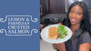 Lemon amp Parmesan Crusted Salmon Recipe [upl. by Greenman]