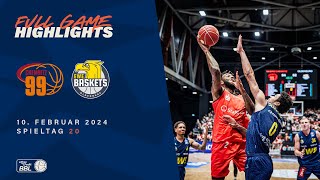 NINERS Chemnitz vs EWE Baskets Oldenburg  Full Game Highlights Spieltag 20 Saison 2324 [upl. by Izak]