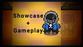 bonetale 16 custom character dustdust sans showcase and gameplay AND SECRET PHASEin end of video [upl. by Colbye]