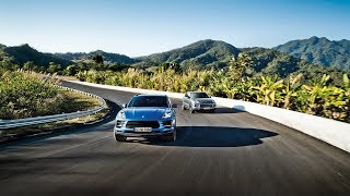 The Porsche Cayenne and Macan on a road trip through Nan Province in Thailand [upl. by Lehcim]