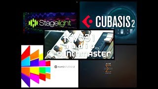 SynthMaster Player AUv3  Testing in AUM  Cubasis  NanoStudio 2 amp StageLight [upl. by Ettereve]