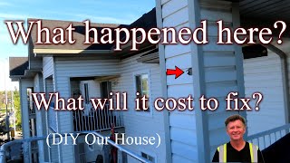 DIY Siding Repair How to Replace a Damaged Piece of Vinyl Siding [upl. by Akers685]