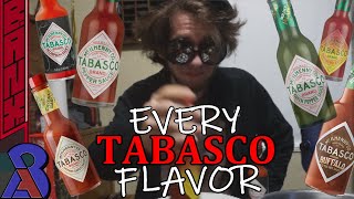 We Tried Every Tabasco FlavorIt Was Delicious Pain [upl. by Riesman]