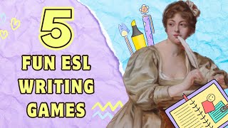 5 ESL Writing Activities Easy Easy Games [upl. by Lebar737]