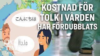 Kostnader för tolk i vården har fördubblats [upl. by Bonns946]