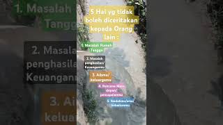 5 hal yang tidak boleh dilarangdijauhiUahUASaa gym rahasia keluarha rahasia5 hal 5 macam [upl. by Llenhoj707]