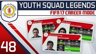 FIFA 17 Career Mode Crewe 48  SEASON REVIEW 201819 YOUTH SQUAD LEGENDS  Youth Academy Career [upl. by Nehpets]