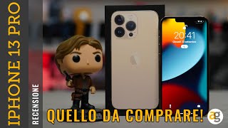 Recensione IPHONE 13 PRO QUELLO DA COMPRARE [upl. by Leiuqeze]