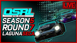 OSRL GT3 Series  S5 R7  Laguna Seca [upl. by Hans375]