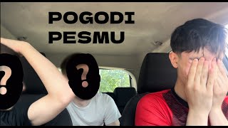 POGODI PESMU SA GOSTOM IZNENADJENJA ucim ga da vozi [upl. by Falito799]