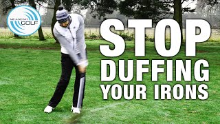 Stop DUFFING Your Irons  Winter Golf Series  ME AND MY GOLF [upl. by Adyela]