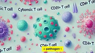 T Lymphocytes and their types tcell immunology microbiology medicine science [upl. by Mukerji491]