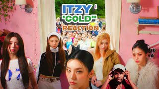 ITZY quotGOLDquot MV REACTION [upl. by Andree]