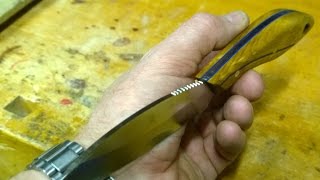 DIY Canadian belt knife by thetopicala [upl. by Ardnuahc]