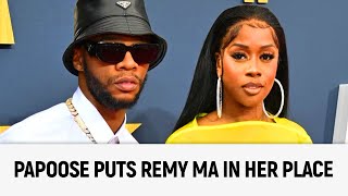 Papoose PUTS REMY MA IN HER PLACE [upl. by Haugen609]