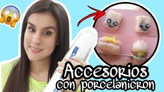 COMO HACER ACCESORIOS CON PORCELANICRON ❤  MariaMaria [upl. by Baniez]