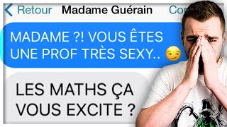 LES PIRES SMS DES PROFS VS ÉLÈVES [upl. by Gruchot234]