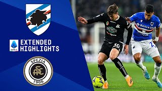 Sampdoria vs Spezia Extended Highlights  Serie A  CBS Sports Golazo [upl. by Silera748]