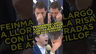 FEINMANN CASI SE LARGA A LLORAR DE LA RISA CON LAS BURRADAS DE KICILLOF fyp parati argentina [upl. by Llerryt]