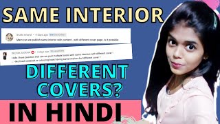 HINDI KDP Same Interior Different Cover Design KDP HINDI [upl. by Lyrahs]