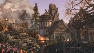 WINDCREEK COTTAGE  SKYRIM SPECIAL EDITION MODDED [upl. by Prudhoe]