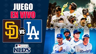 🔴 EN VIVO Padres vs Dodgers NLDS Game 1 05102024 MLB LIVE [upl. by Tova733]