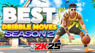 BEST DRIBBLE MOVES on NBA 2K25 SEASON 2  DRIBBLE TUTORIAL amp BEST SETTINGS NBA2K25 [upl. by Rae]